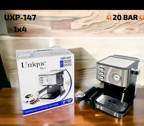 اسپرسوساز یونیک مدل 147 – فشار 20 بار، تمام استیل | خرید و قیمت روز