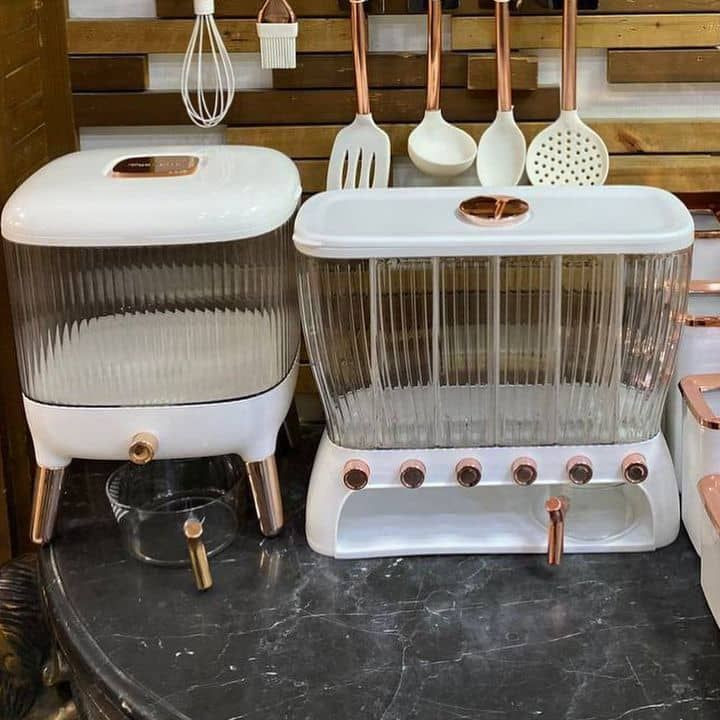 جا حبوباتی ست جا حبوباتی بانکی آشپزخانه جا برنجی درب دار