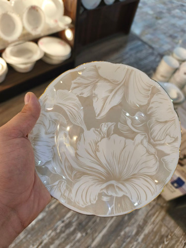 سرویس ۲۶ پارچه نیلوفری رزتی