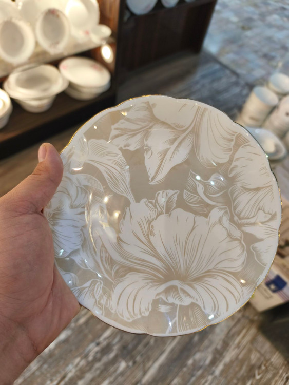 سرویس ۲۶ پارچه نیلوفری رزتی